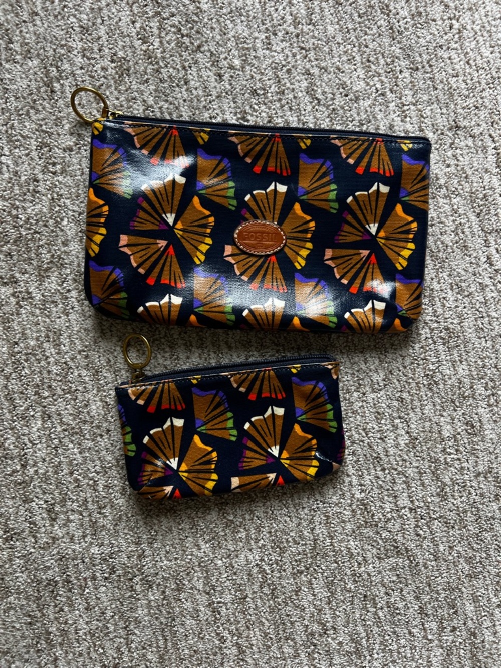 Fossil Pencil Zip Pouch Set